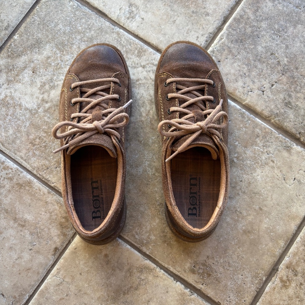 Born Brown Casual Lace-Up Shoes - Please read description